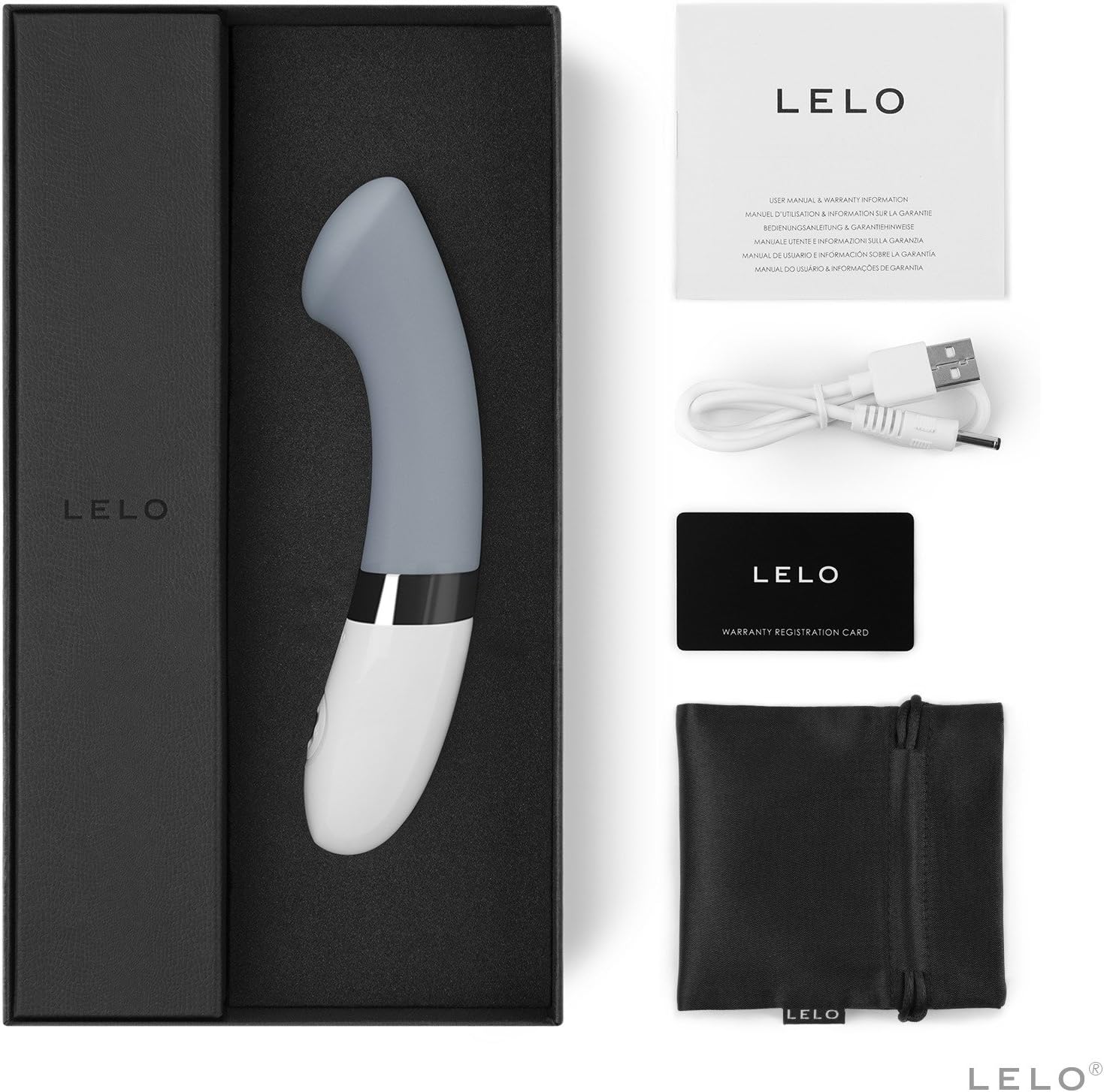 LELO - Gigi 2 Vibrator Cool Grey❤️Lelo