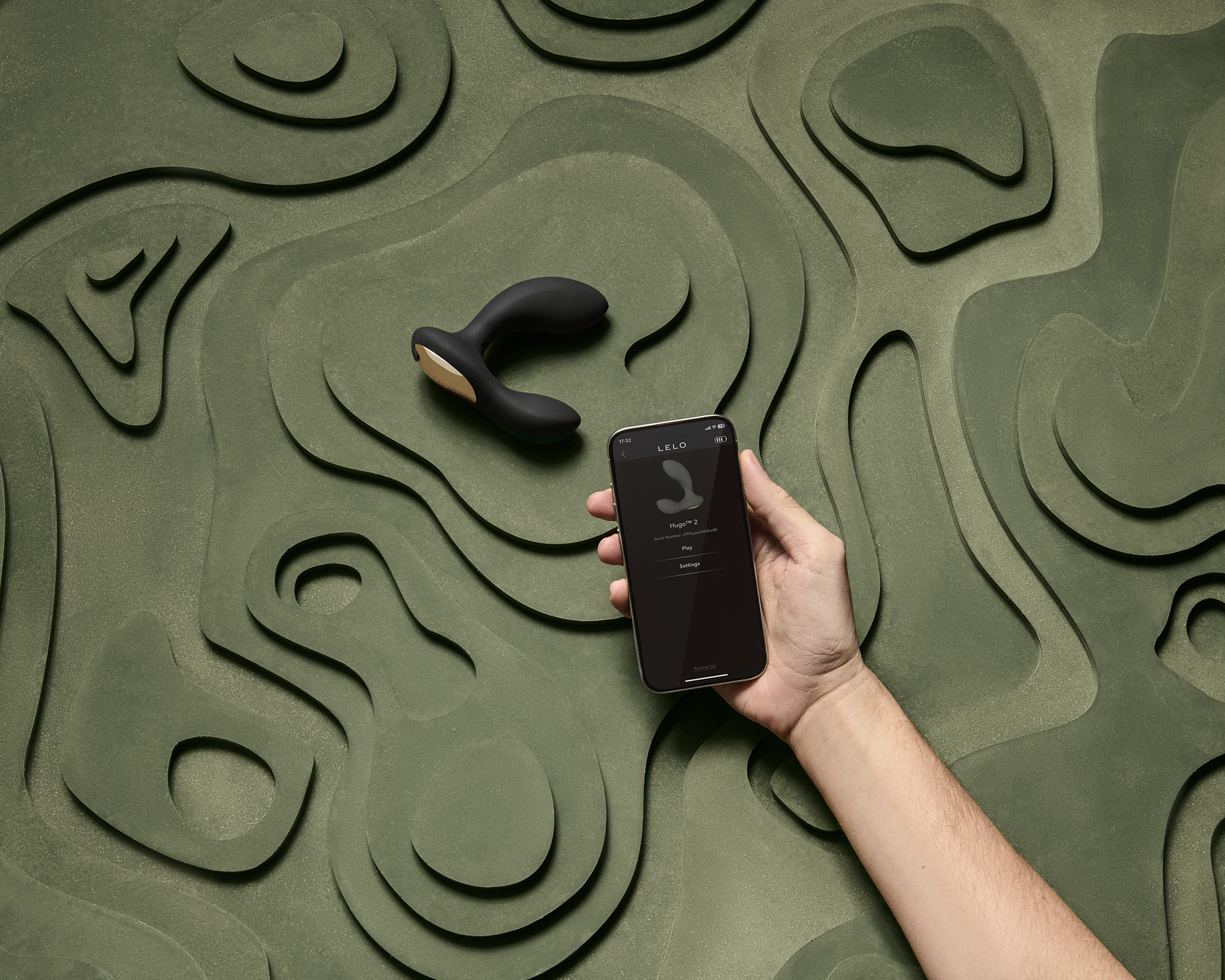 LELO - Hugo 2 Stimulateur Prostatique Connecté par Application Vert❤️Lelo
