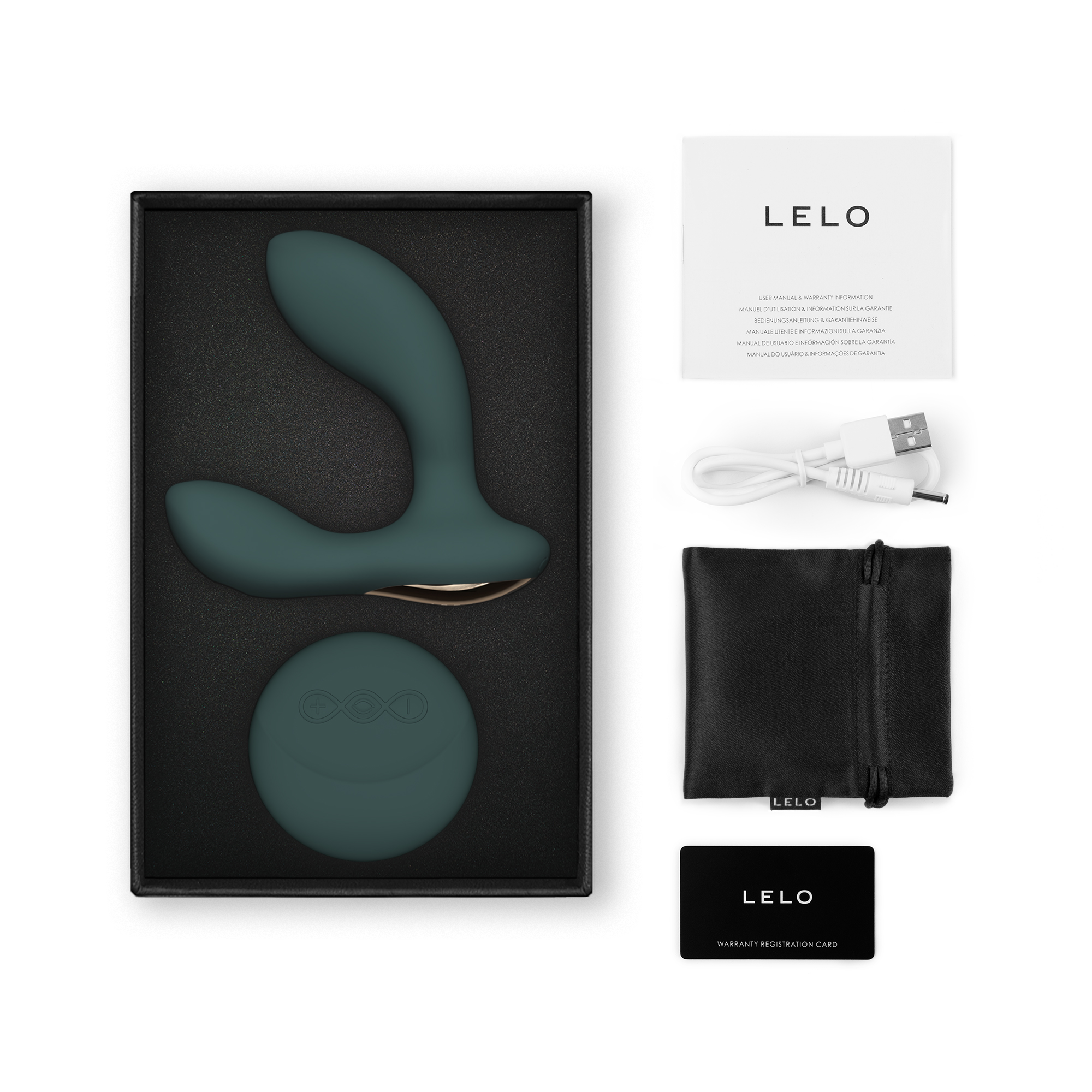 LELO - Hugo 2 Remote-Controlled Prostate Massager Green ❤️Lelo