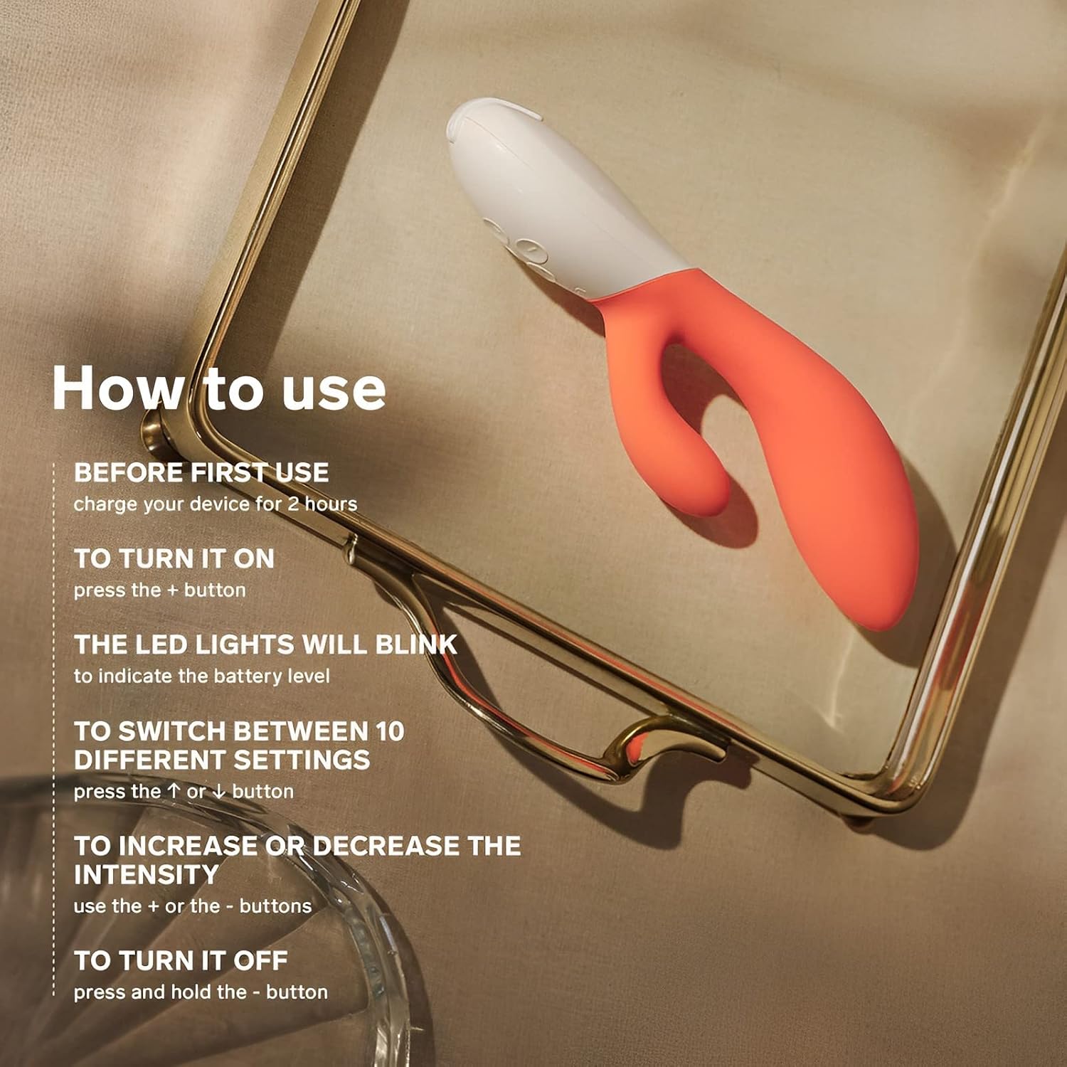 LELO Ina 3 Rabbit Vibrator Seaweed ❤️Lelo