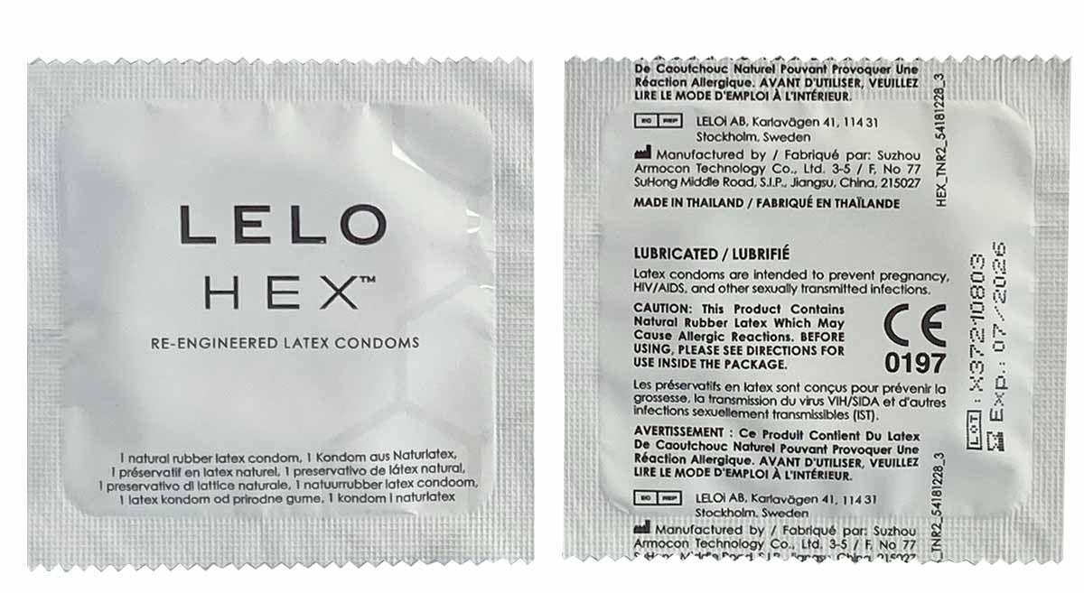 Revolutionary Condoms Lelo HEX Original 12pcs ❤️Lelo