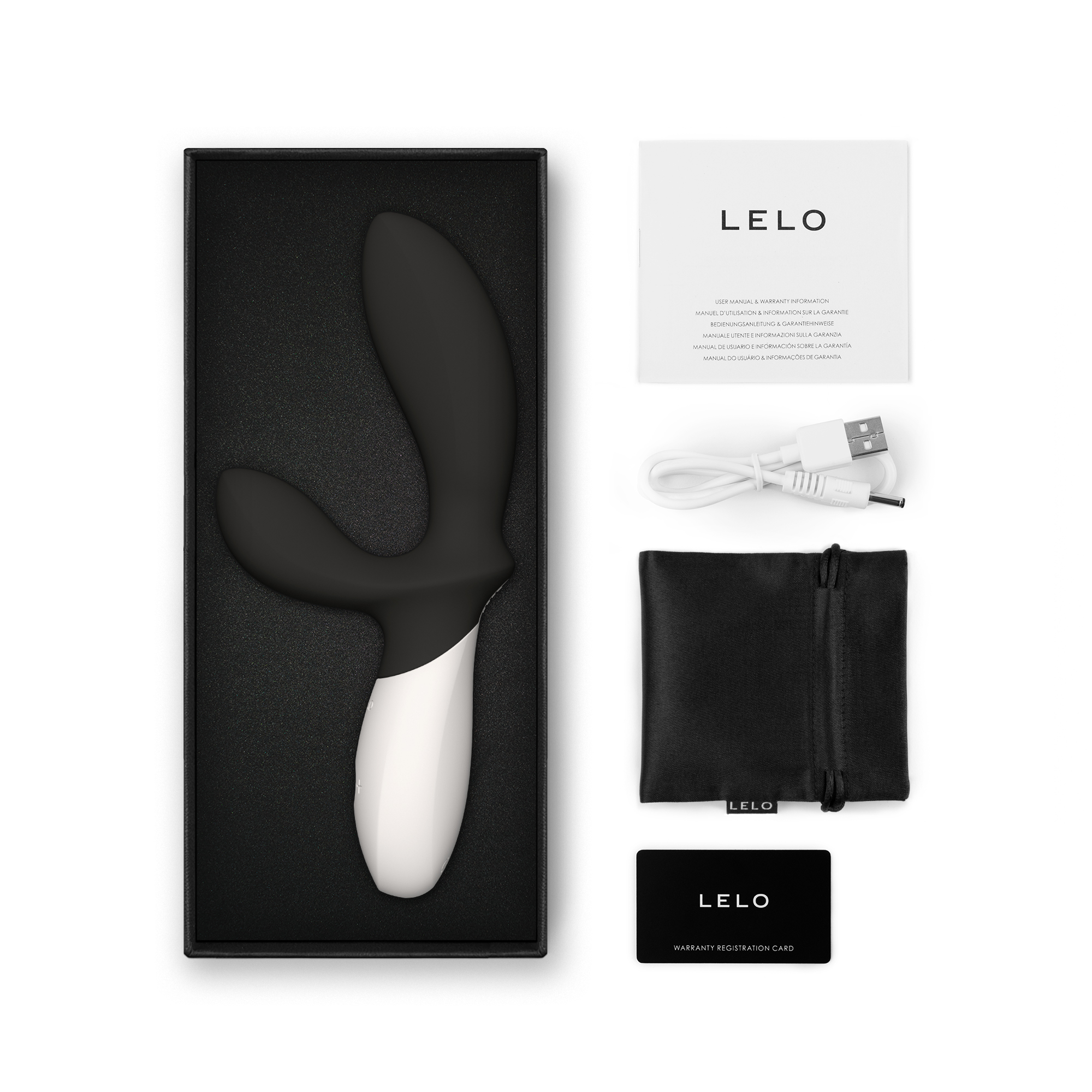 LELO - Loki Wave 2 Prostate Vibrator Black ❤️Lelo