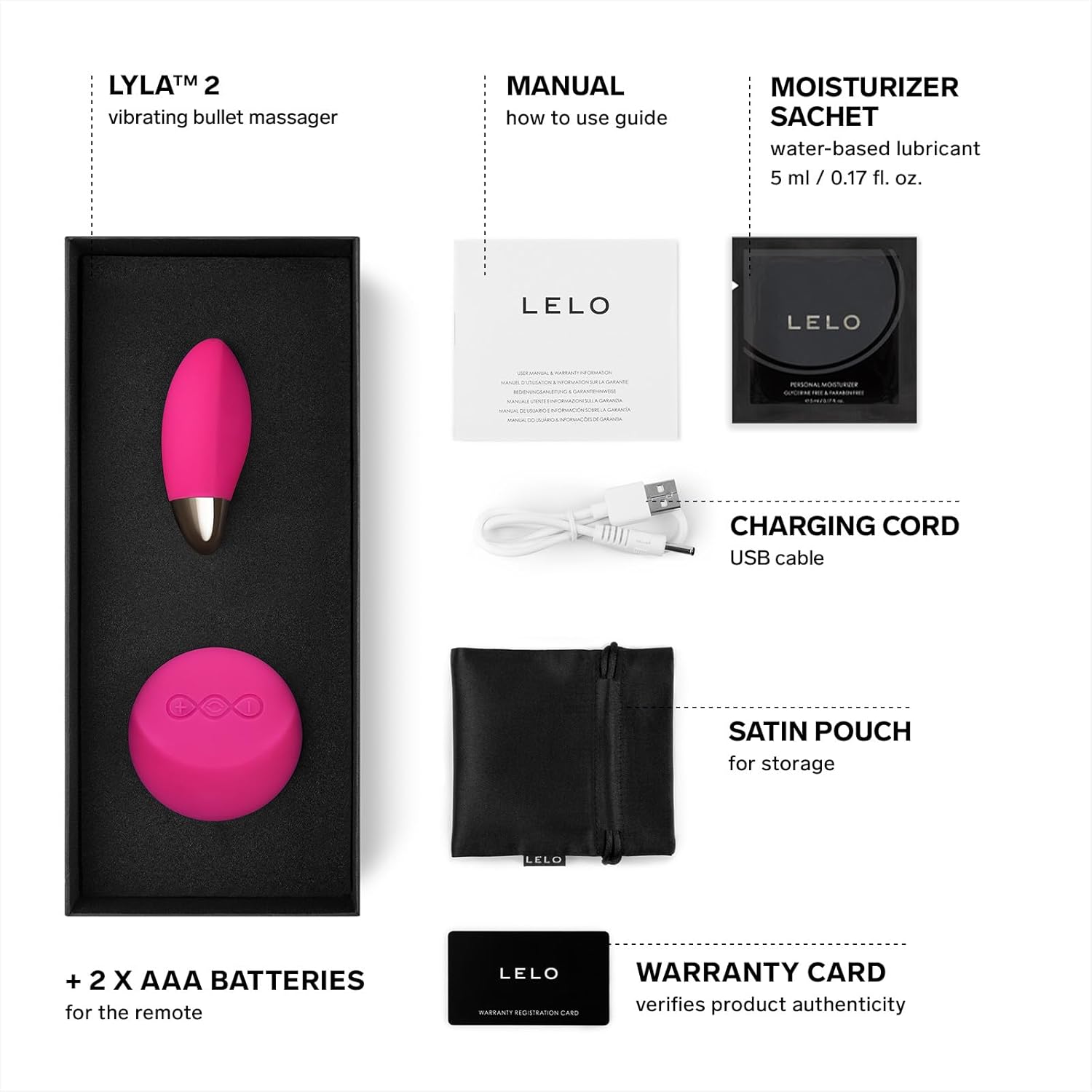 Vibrating Egg LELO - Lyla 2 Cerise ❤️Lelo