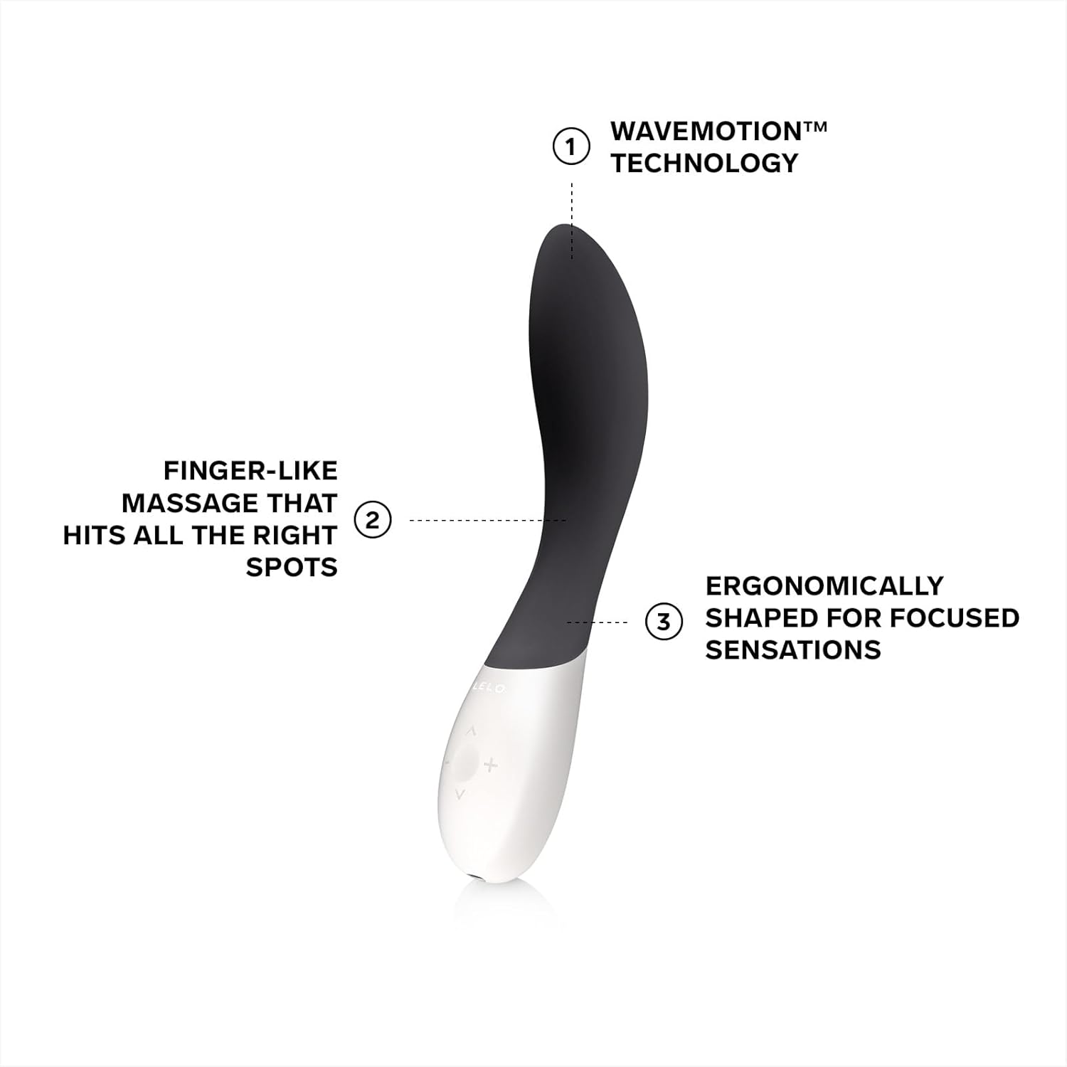 LELO - Mona Wave Vibrator Black ❤️Lelo