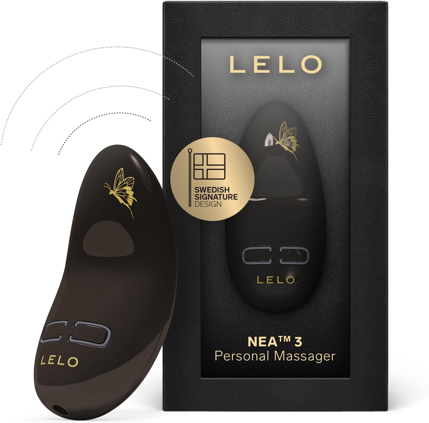 Clitoral Vibrator LELO - Nea 3 Pitch Black ❤️Lelo