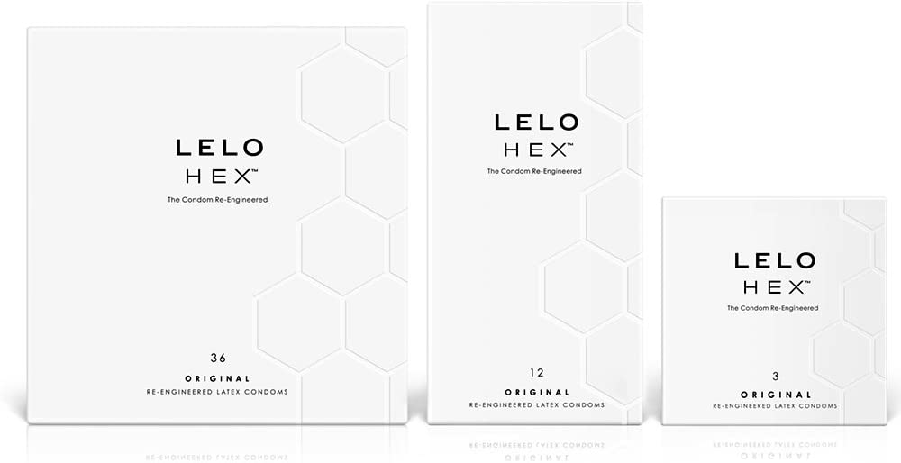 Revolutionary Condoms Lelo HEX Original 12pcs ❤️Lelo