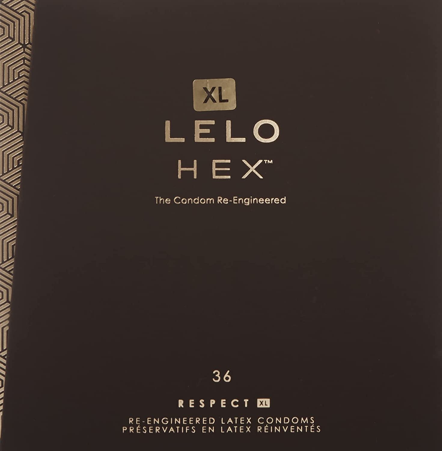 Revolutionary Condoms Lelo HEX Respect XL 36pcs Extra Size ❤️Lelo