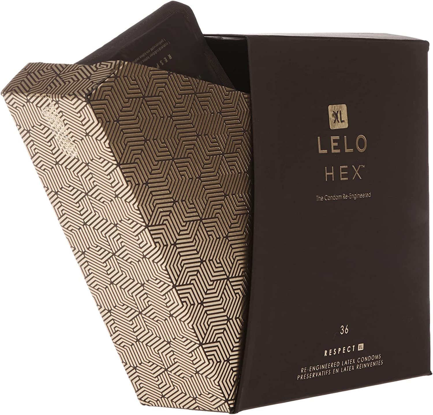 Revolutionary Condoms Lelo HEX Respect XL 36pcs Extra Size ❤️Lelo