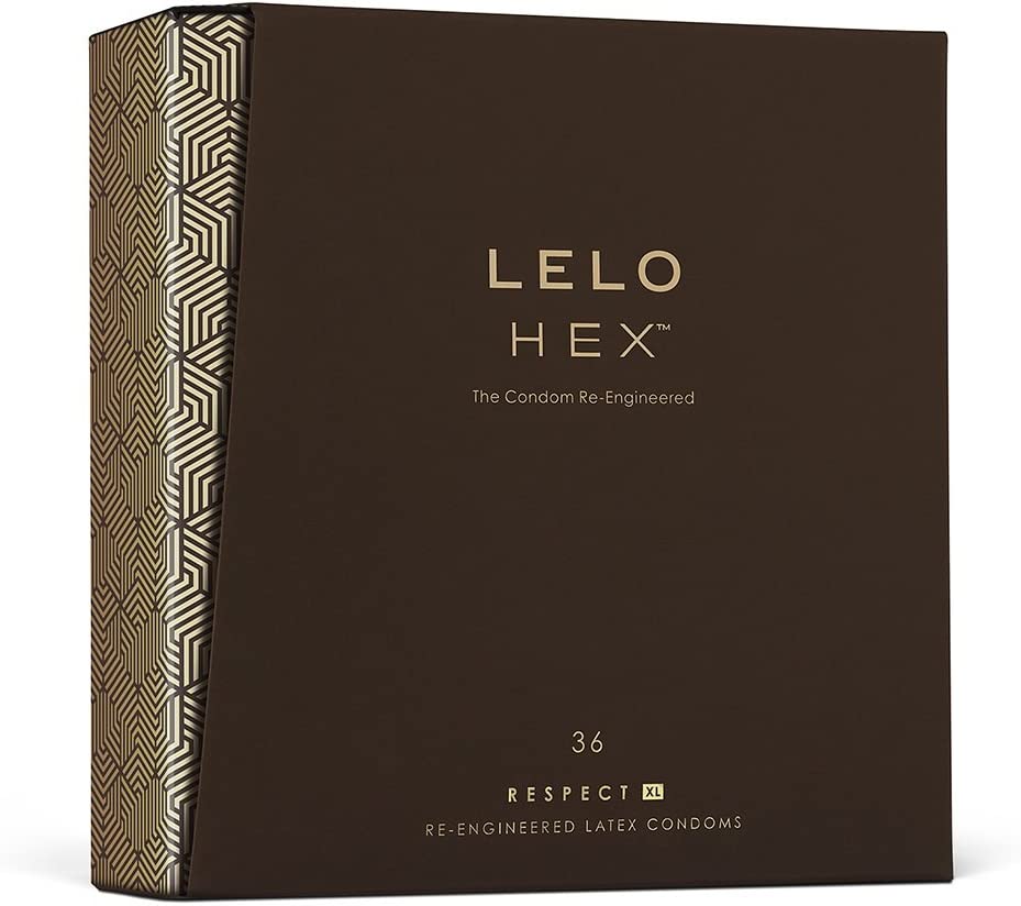 Revolutionary Condoms Lelo HEX Respect XL 36pcs Extra Size ❤️Lelo