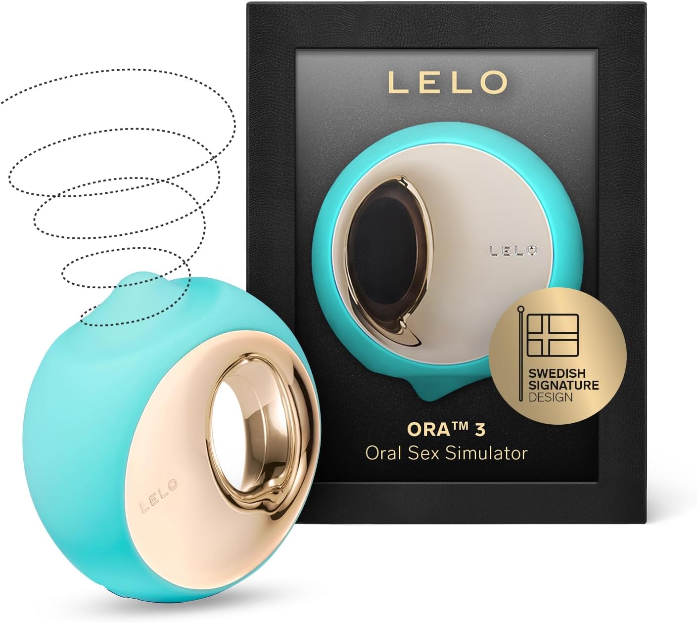 LELO Ora 3 Oral Sex Simulator Turquoise ❤️Lelo