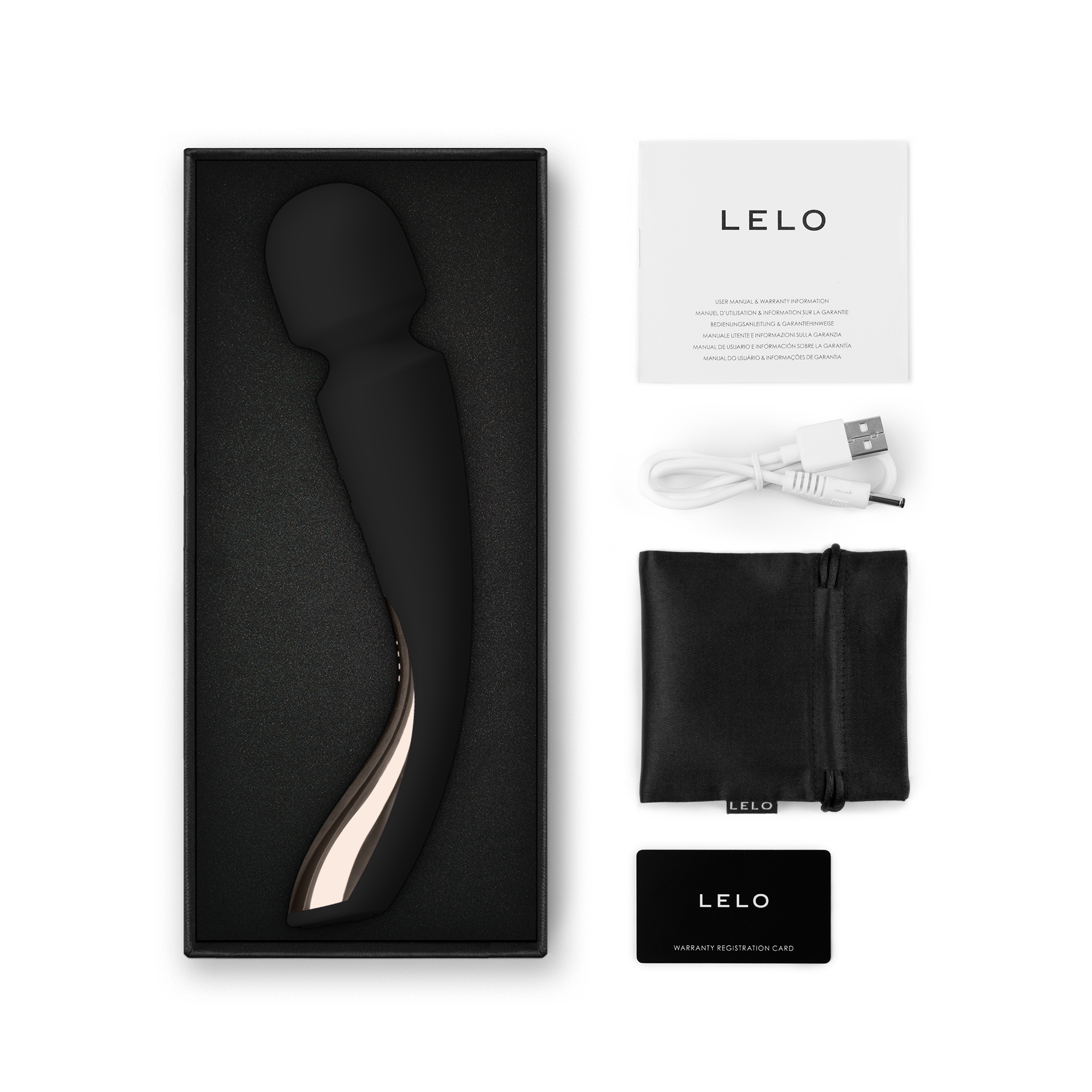 Wand Massager LELO - Smart Wand 2 Large Black ❤️Lelo