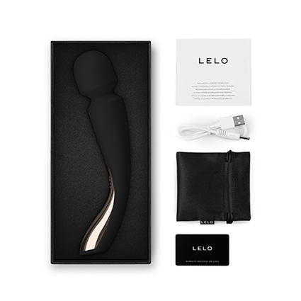 LELO - Smart Wand 2 Massager Medium Black ❤️Lelo