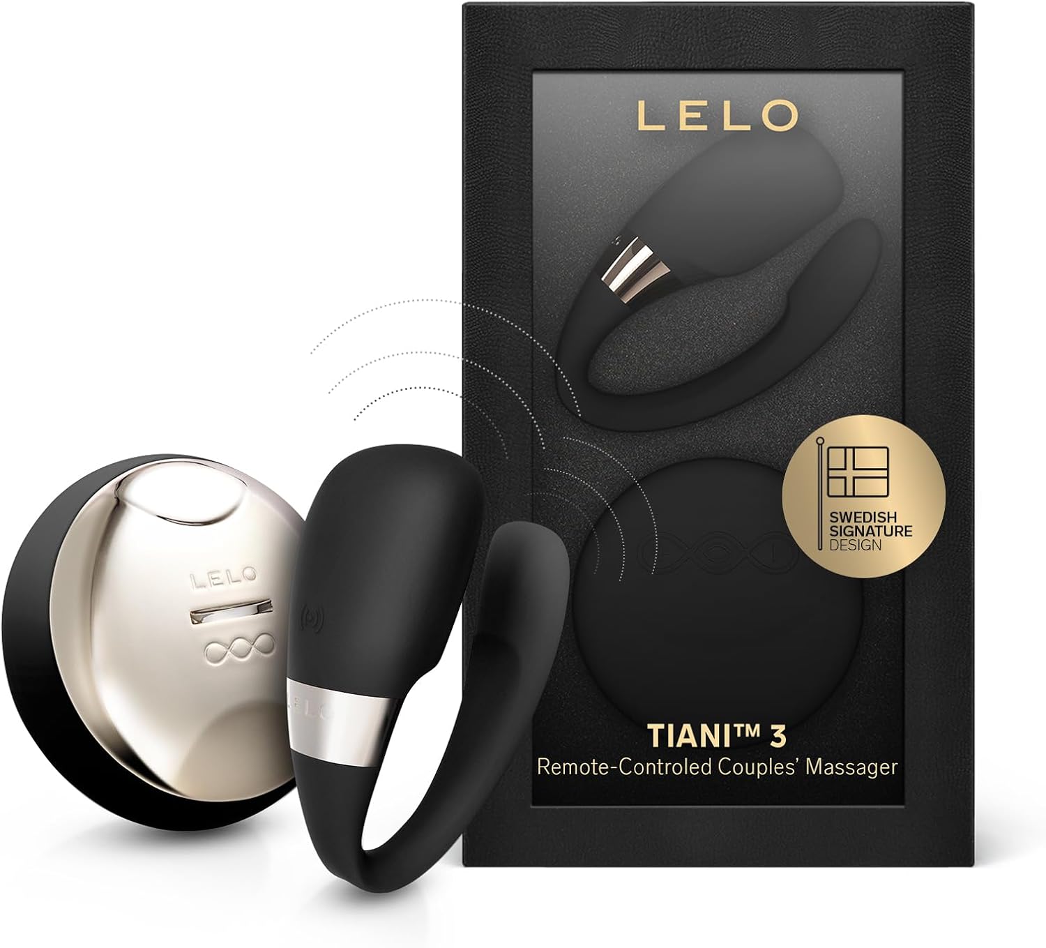 Couples’ Massager LELO Tiani 3 Black ❤️Lelo