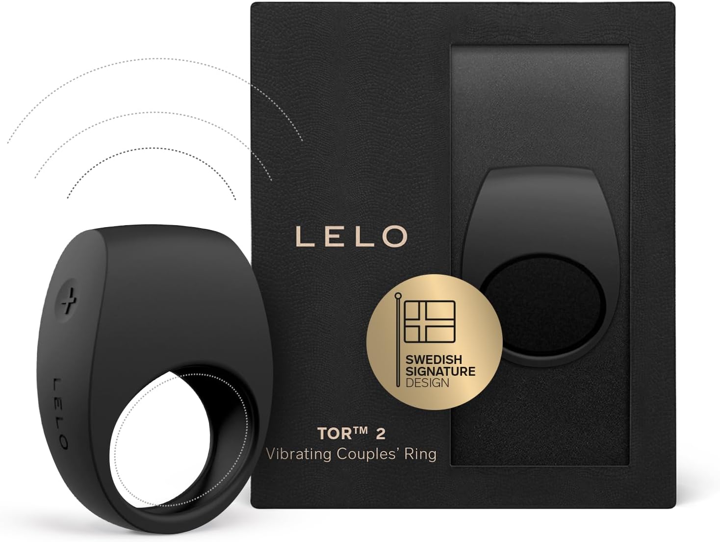 LELO - Tor 2 Vibrating Cock Ring Black ❤️Lelo