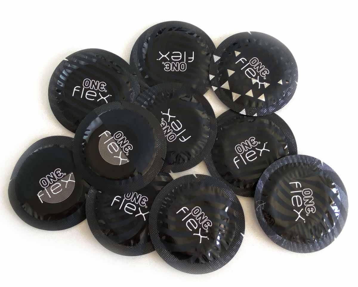 ONE Flex Ultra-Thin Latex Condoms with Graphene Enhancement, 10 Pack ❤️ONE