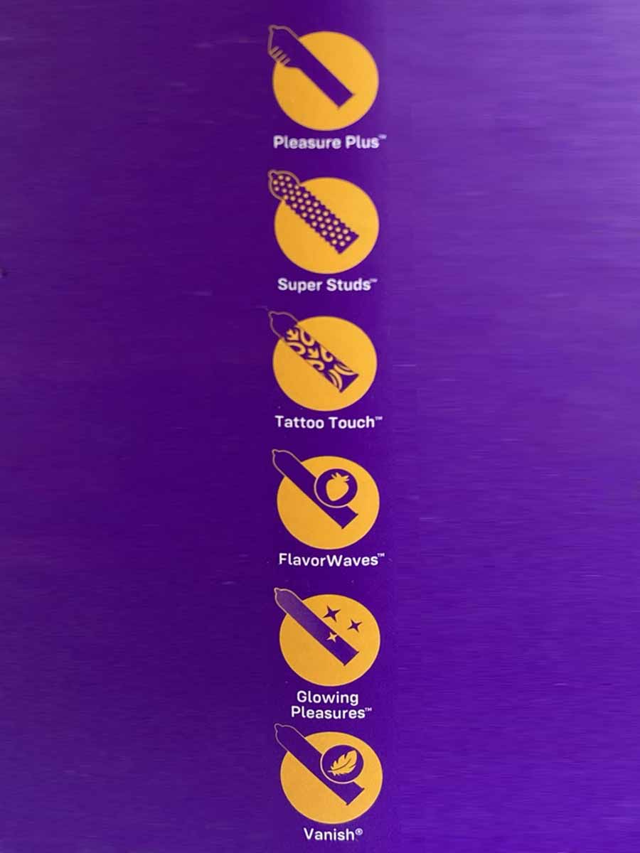 ONE Mixed Pleasures Condom Variety Pack 12ct - 6 Types ❤️ONE