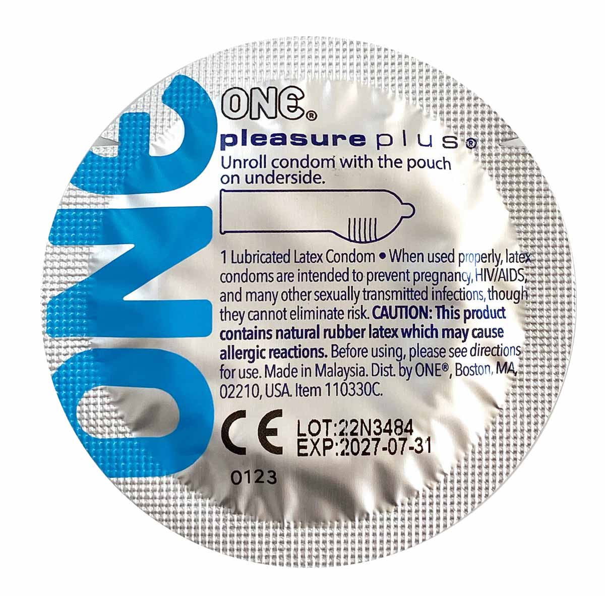 ONE Pleasure Plus Arousing Condoms 12 Pack Double Delight ❤️ONE