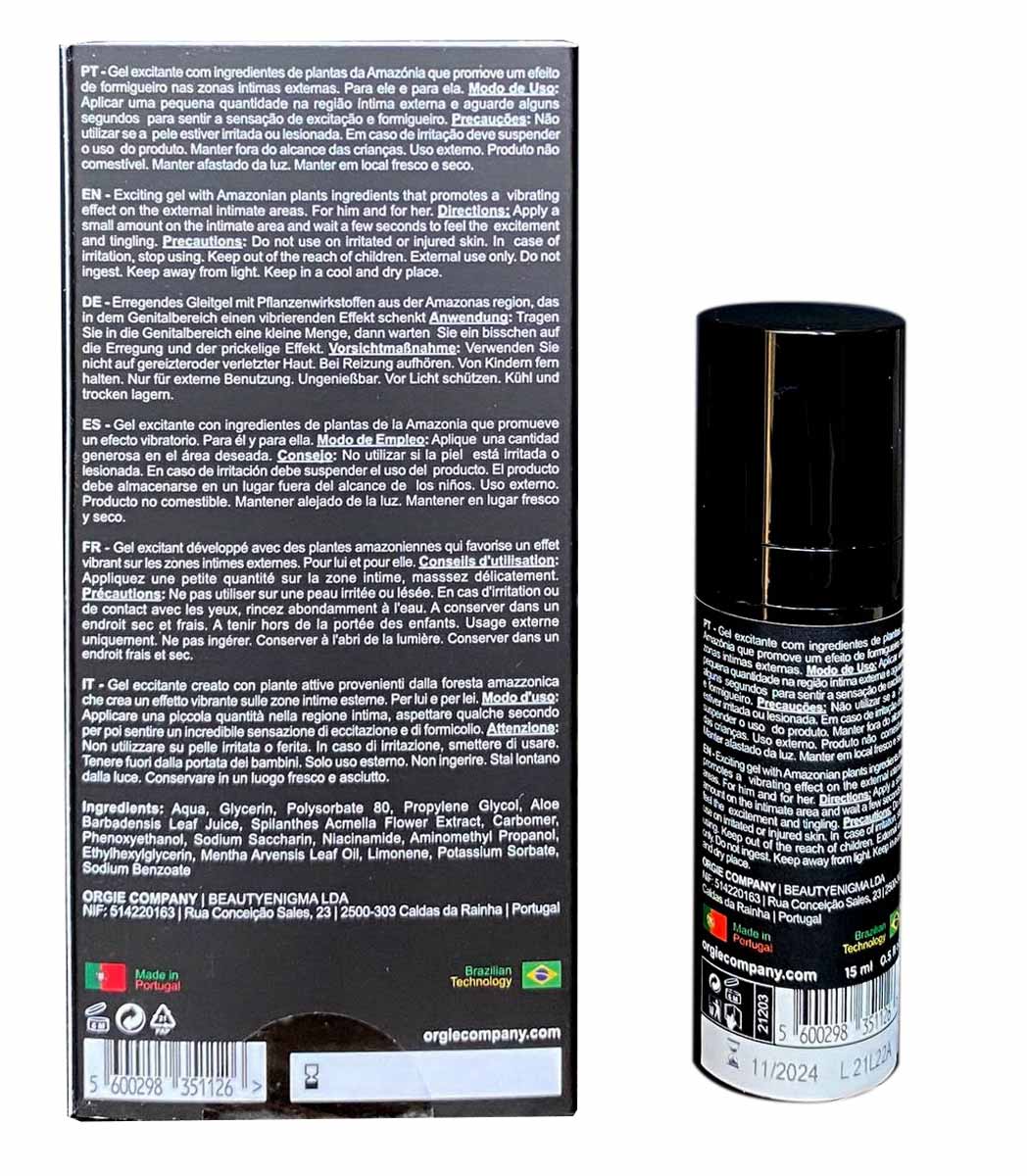 Orgie Sexy Vibe! Yüksek Voltaj 15ml Süper Güçlü Sıvı Vibratör ❤️Orgie