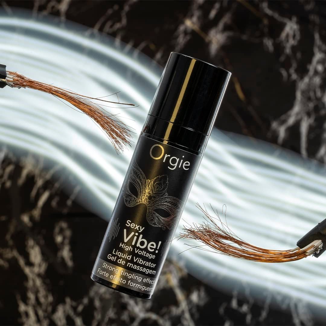 Orgie Sexy Vibe! Yüksek Voltaj 15ml Süper Güçlü Sıvı Vibratör ❤️Orgie