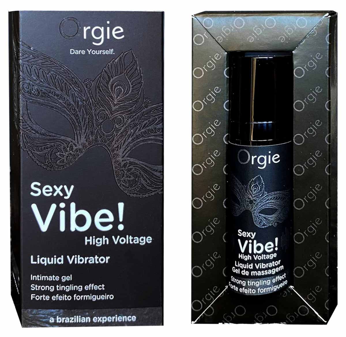 Orgie Sexy Vibe! Yüksek Voltaj 15ml Süper Güçlü Sıvı Vibratör ❤️Orgie