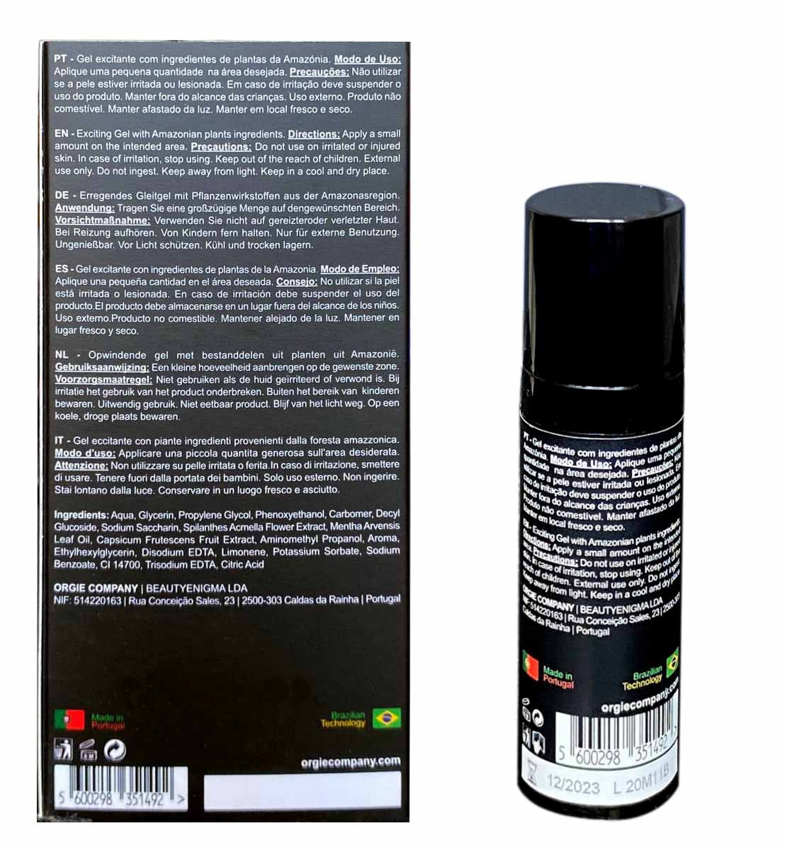 Orgie She Spot G-Spot Arousal Liquid Vibrator 15ml ❤️Orgie