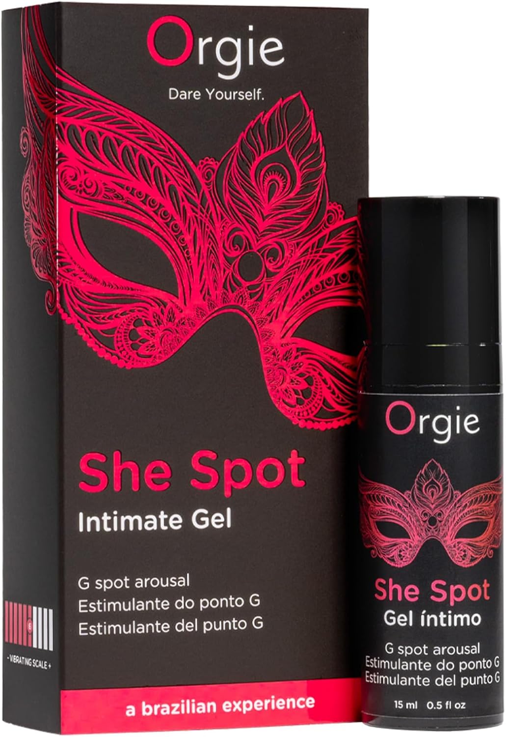 Orgie She Spot G-Spot Arousal Liquid Vibrator 15ml ❤️Orgie