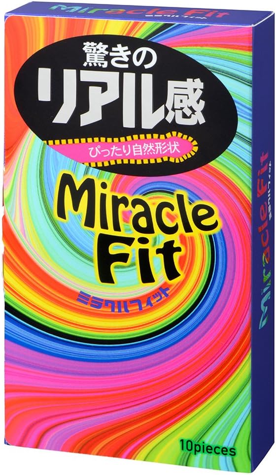 SAGAMI Miracle Fit Condoms 10 Pack ❤️Sagami Original