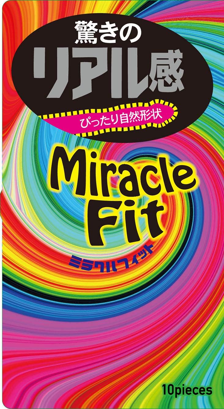 SAGAMI Miracle Fit Condoms 10 Pack ❤️Sagami Original