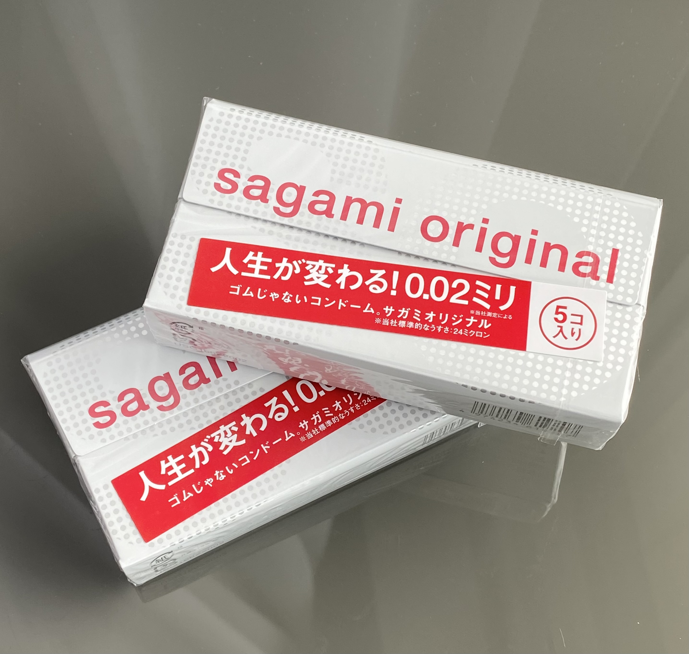 SAGAMI Original 0.02 Ultra-Thin Polyurethane Condoms (5 Pack) ❤️Sagami Original
