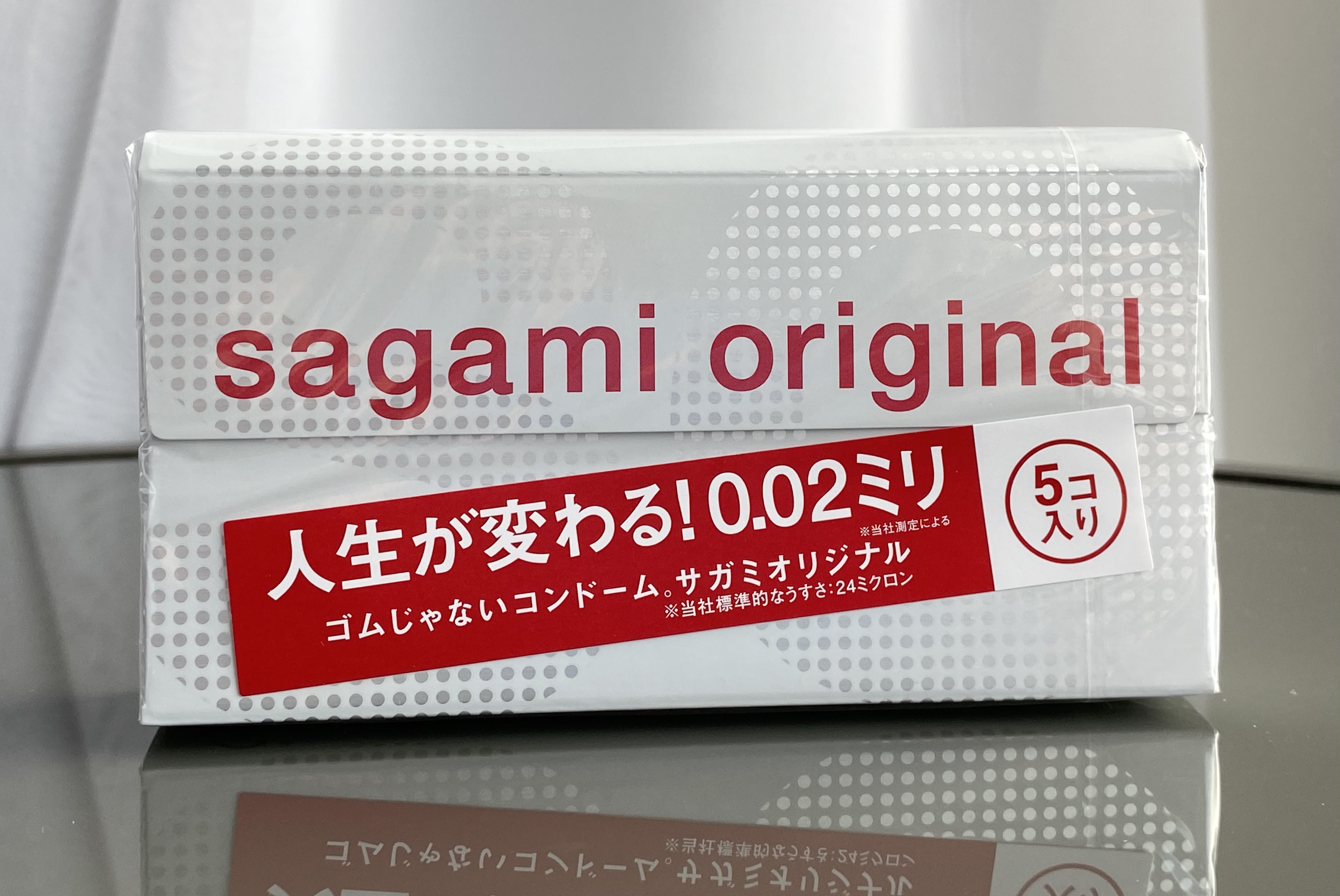 SAGAMI Original 0.02 Ultra-Thin Polyurethane Condoms (5 Pack) ❤️Sagami Original
