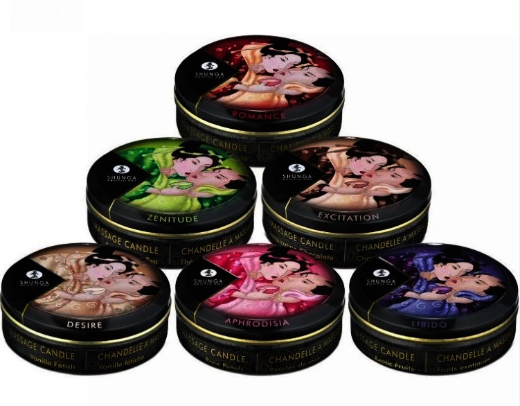 Shunga Libido Massage Candle Exotic Fruits 30ml ❤️Shunga
