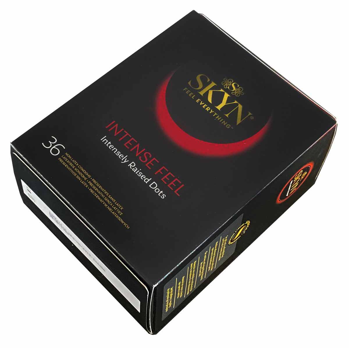 SKYN Intense Feel Non-Latex Dotted Condoms 36 Pack ❤️SKYN